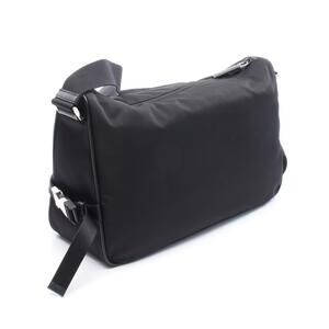 Prada Saffiano Leather Re Bag Black Nylon Shoulder